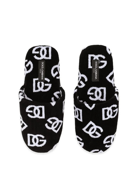 Dolce & Gabbana jacquard slippers - Black - zdjęcie produktu nr 2