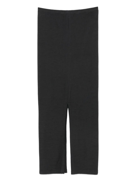 Nanushka low-rise split midi skirt - Grey - zdjęcie produktu nr 1