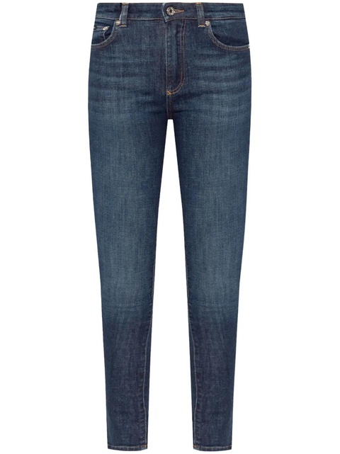 Dolce & Gabbana logo-plaque skinny jeans - Blue - zdjęcie produktu nr 1
