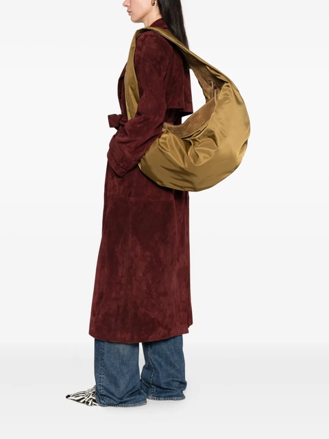 KHAITE XL Olivia suede shoulder bag - Brown - zdjęcie produktu nr 2