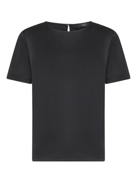 Weekend Max Mara boat-neck T-shirt - Black - zdjęcie produktu nr 1