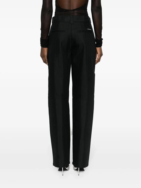 Alexander Wang striped tapered trousers - Black - zdjęcie produktu nr 2