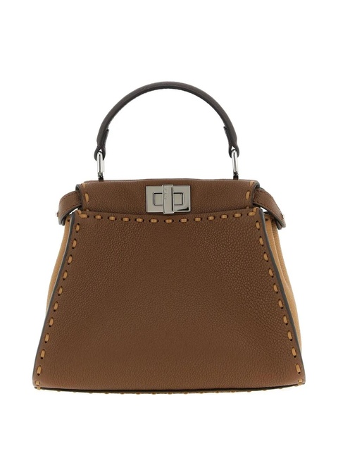 FENDI Peekaboo Selleria handbag - Brown - zdjęcie produktu nr 1