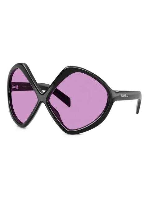Prada Eyewear oversized-frame sunglasses - Black - zdjęcie produktu nr 1