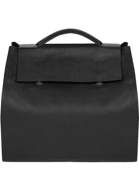 DRIES VAN NOTEN leather backpack - Black - zdjęcie produktu nr 1