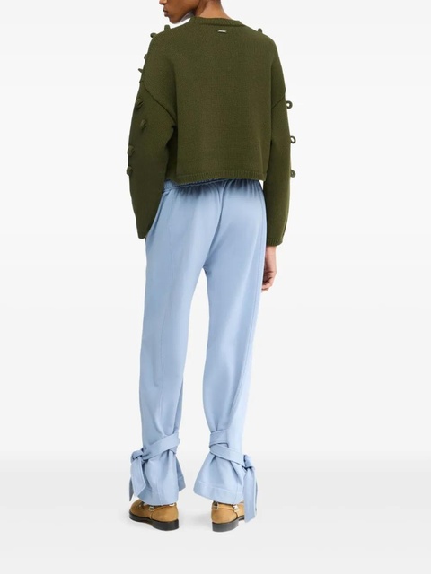 JW Anderson textured jumper - Green - zdjęcie produktu nr 2