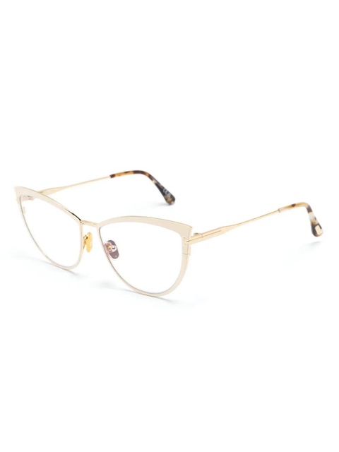 TOM FORD Eyewear cat-eye frame glasses - Neutrals - zdjęcie produktu nr 2
