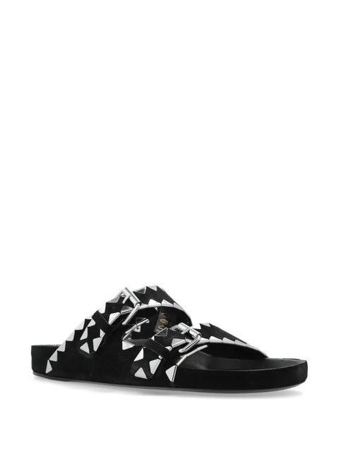 ISABEL MARANT Lennyo slides - Black - zdjęcie produktu nr 2