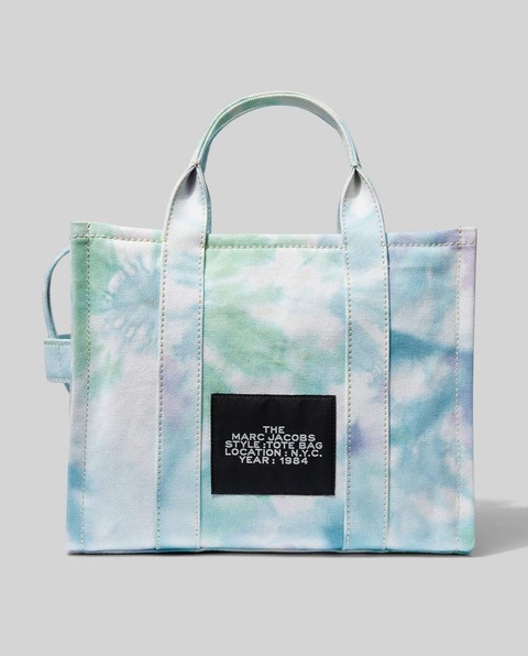THE MARC JACOBS - Niebieska torba Tie Dye Small Tote - zdjęcie produktu nr 1