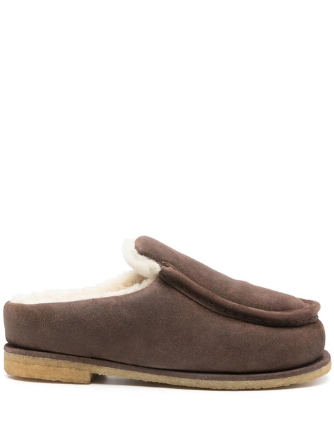 JW Anderson padded slippers - Brown - zdjęcie produktu nr 1