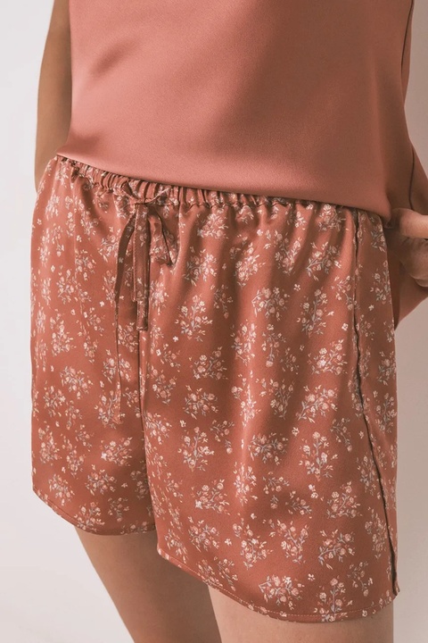 women'secret piżama damska kolor pomarańczowy satynowa 2542461 - zdjęcie produktu nr 2