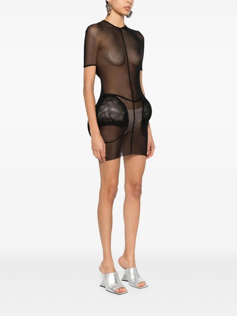 Jean Paul Gaultier x Shayne Oliver The Short Padding dress - Black - zdjęcie produktu nr 2