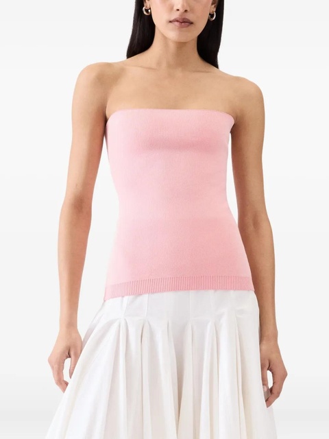 Jacquemus strapless top - Pink - zdjęcie produktu nr 2