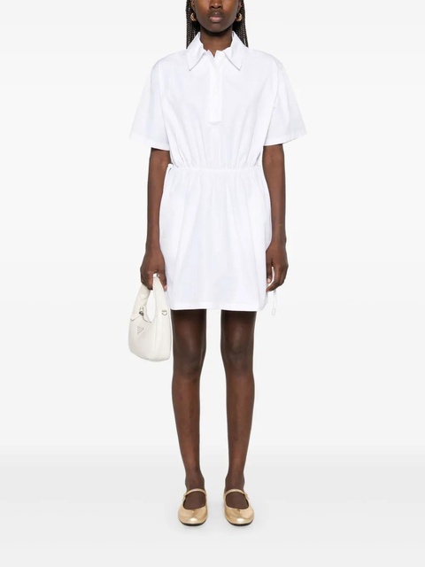 Prada poplin mini dress - White - zdjęcie produktu nr 2