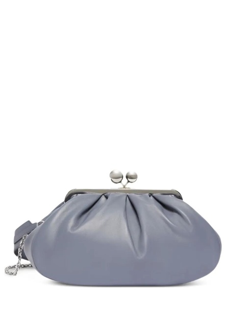 Weekend Max Mara small Prati Pasticcino pleated frame-clasp clutch bag - Blue - zdjęcie produktu nr 1