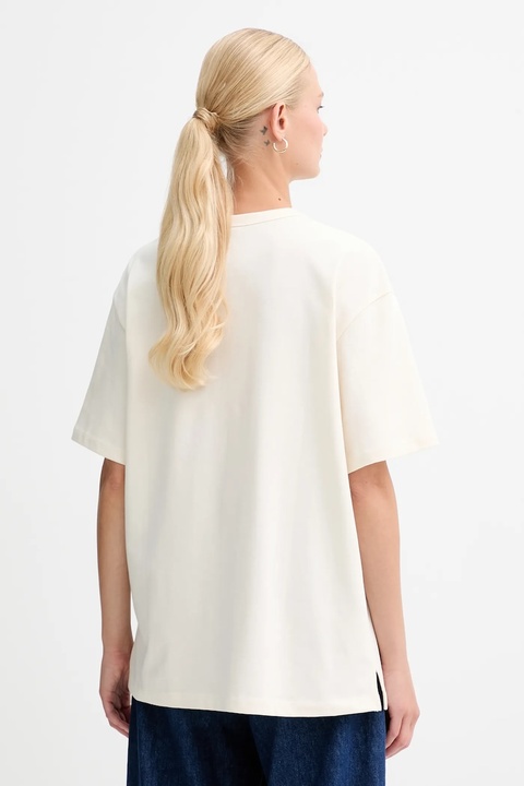 Levi's t-shirt bawełniany damski kolor beżowy 001MX - zdjęcie produktu nr 1