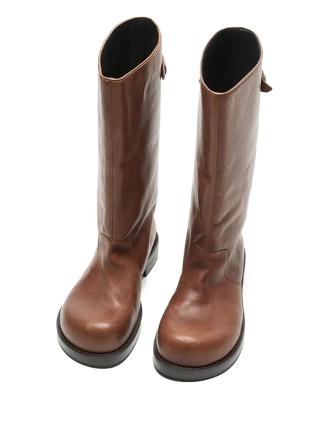 Acne Studios strap leather boot - Brown - zdjęcie produktu nr 1