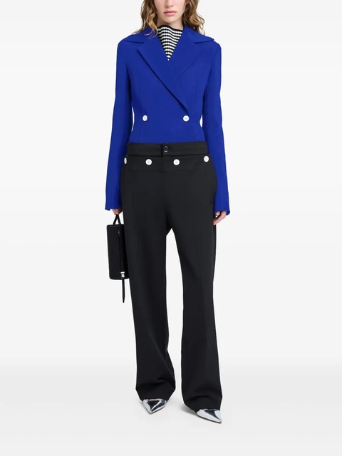 Proenza Schouler double-breasted blazer - Blue - zdjęcie produktu nr 2
