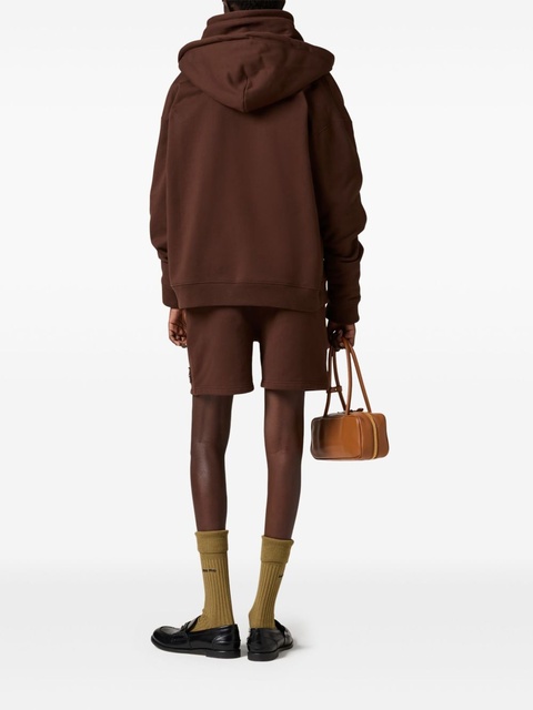 Miu Miu cotton shorts - Brown - zdjęcie produktu nr 2