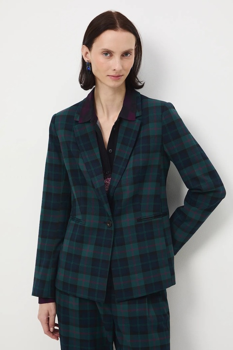 Medicine marynarka damska kolor multicolor jednorzędowa wzorzysta - zdjęcie produktu nr 1