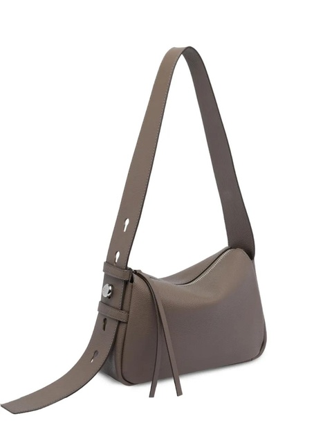 Tory Burch small zip-fastening leather shoulder bag - Brown - zdjęcie produktu nr 1