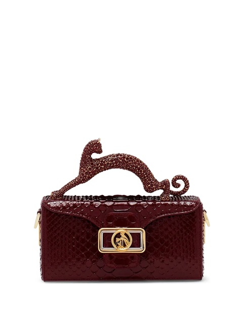 Lanvin Nano Pencil Cat mini bag - Red - zdjęcie produktu nr 1