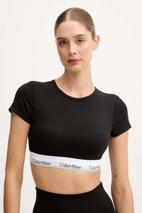 Calvin Klein Underwear t-shirt damski kolor czarny LV00QF8495 - zdjęcie produktu nr 1