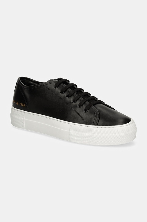 Common Projects sneakersy skórzane Tournament Low Super in Leather kolor czarny 4017 - zdjęcie produktu nr 1