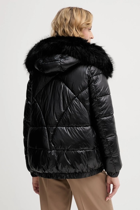 Geox kurtka BACKSIE kolor czarny zimowa W5628S T3121 - zdjęcie produktu nr 2