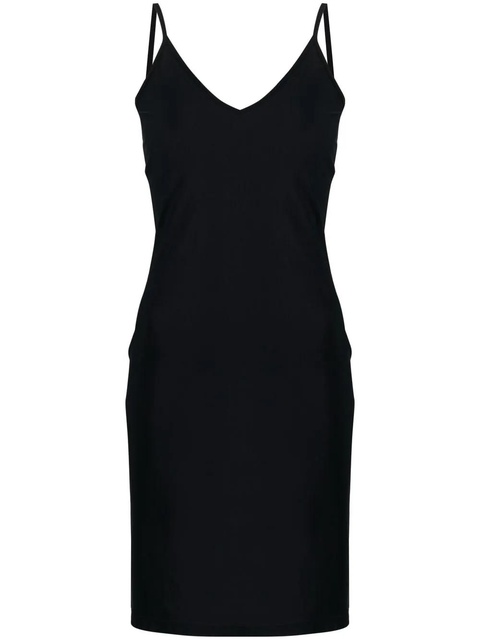 Jil Sander V-neck slip minidress - Black - zdjęcie produktu nr 1