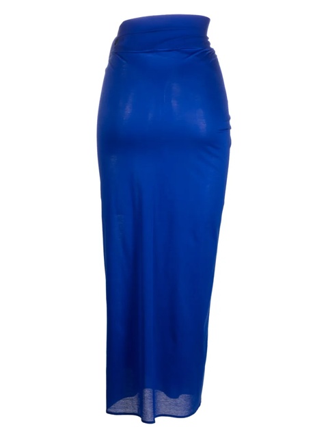 ERES Péplum side-tie cotton pareo - Blue - zdjęcie produktu nr 2