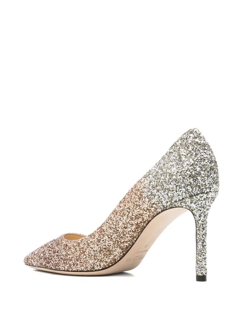Jimmy Choo glitter degrade pumps - Silver - zdjęcie produktu nr 2