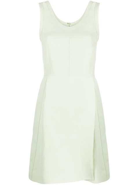 Jil Sander sleeveless A-line minidress - Green - zdjęcie produktu nr 1