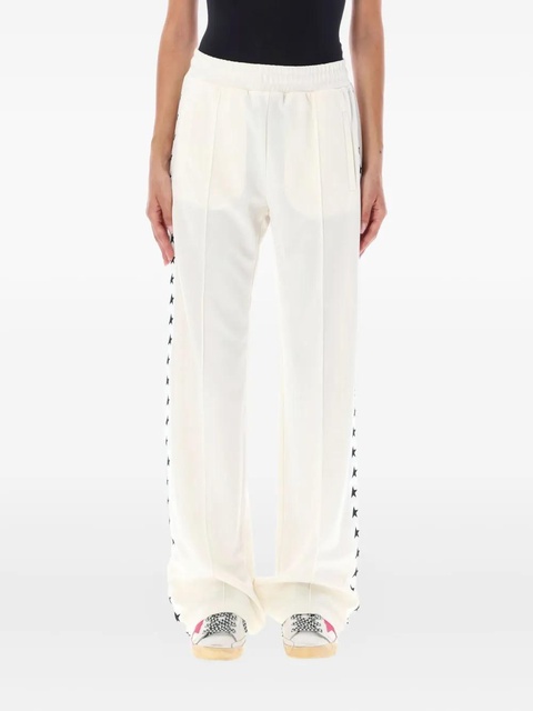 Golden Goose star-motif track pants - White - zdjęcie produktu nr 1