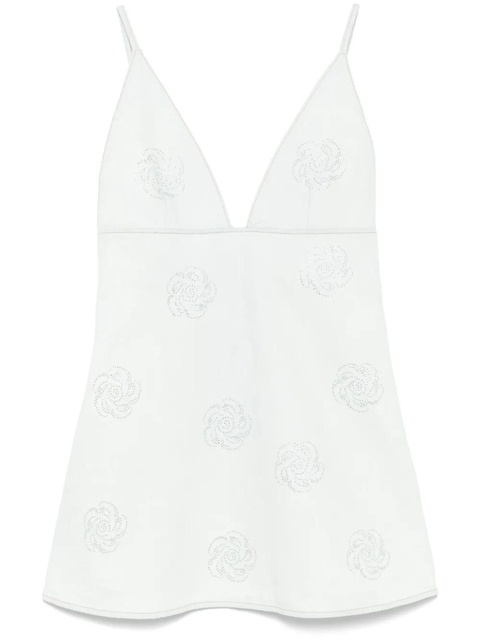 ROTATE BIRGER CHRISTENSEN Lorina denim dress - Blue - zdjęcie produktu nr 1