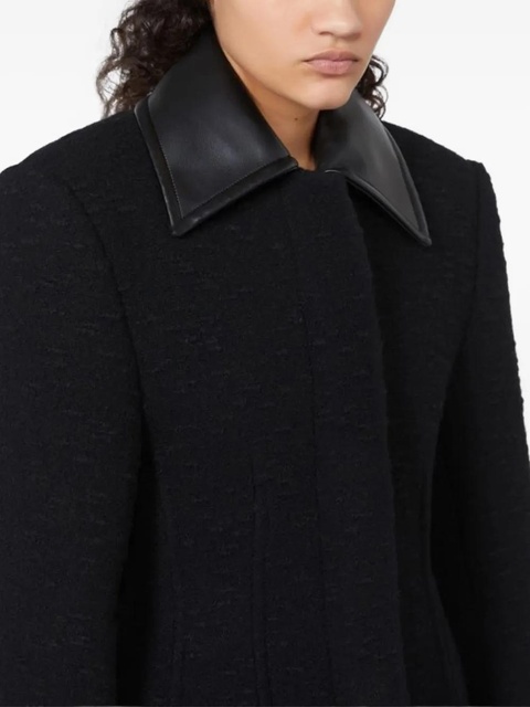 Sportmax single-breasted coat - Black - zdjęcie produktu nr 2
