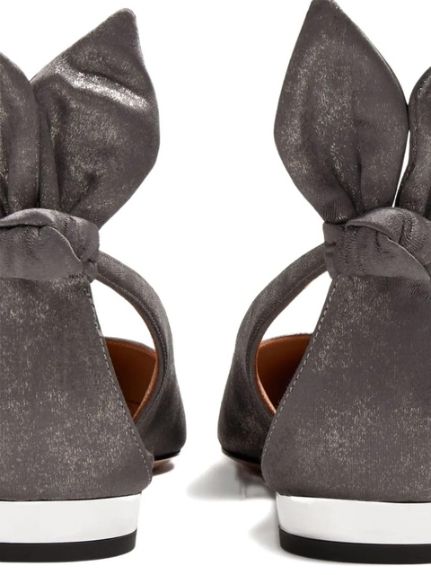 Aquazzura Deneuve ballet flats - Grey - zdjęcie produktu nr 2