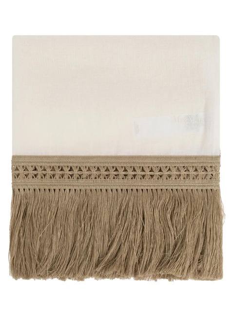 Max Mara Grammo scarf - White - zdjęcie produktu nr 1