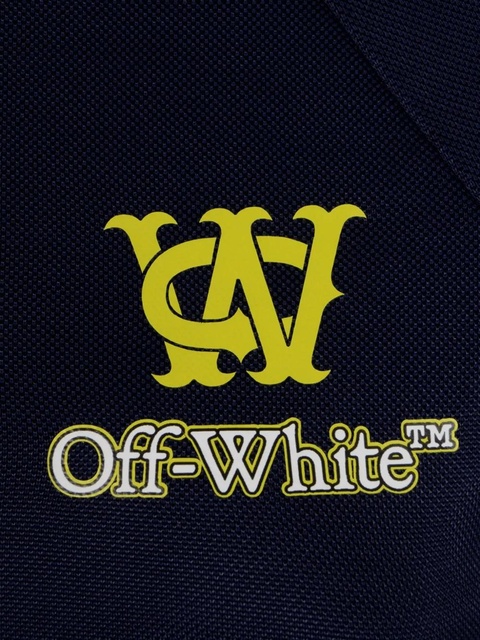 Off-White ribbed zip Jacket - Blue - zdjęcie produktu nr 1