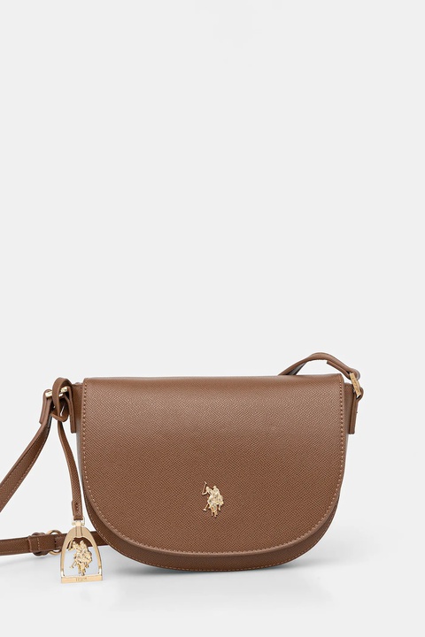 U.S. Polo Assn. torebka Jones kolor brązowy BEUJE8654WVP - zdjęcie produktu nr 1