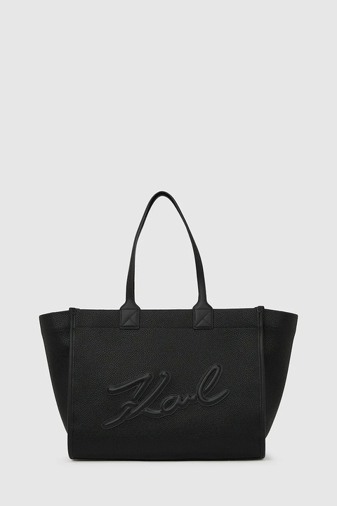 Karl Lagerfeld torebka kolor czarny A4W30257 - zdjęcie produktu nr 1