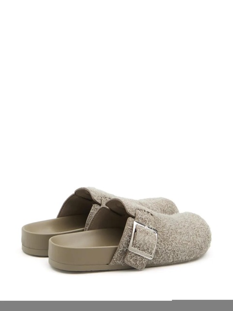 LOEWE Ease Buckle mules - Green - zdjęcie produktu nr 2