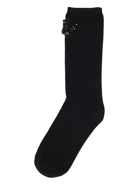 Simone Rocha beaded socks - Black - zdjęcie produktu nr 1