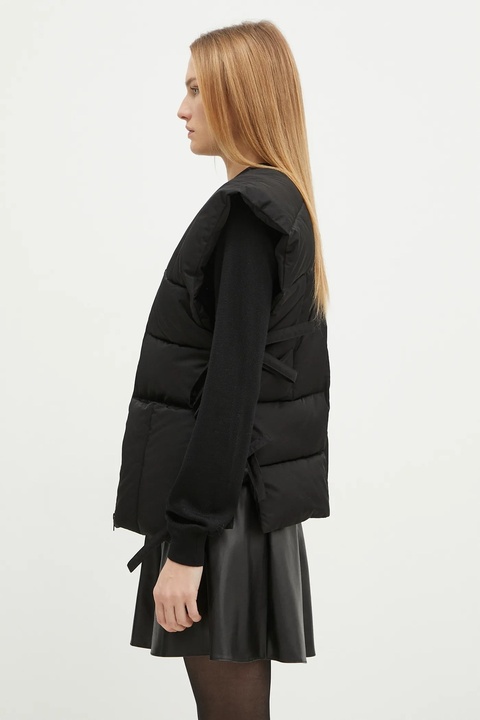 Kenzo bezrękawnik Sleeveless Puffer Jacket damski kolor czarny zimowy FE62OU1269CE.99 - zdjęcie produktu nr 1