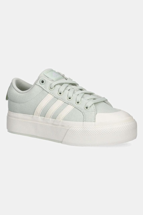 adidas tenisówki Bravada 2.0 Platform damskie kolor zielony JI1800 - zdjęcie produktu nr 1