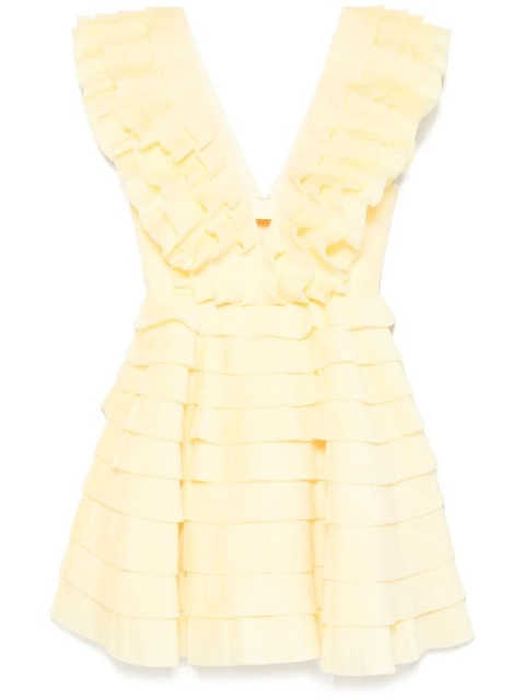 Aje Reflection mini dress - Yellow - zdjęcie produktu nr 1