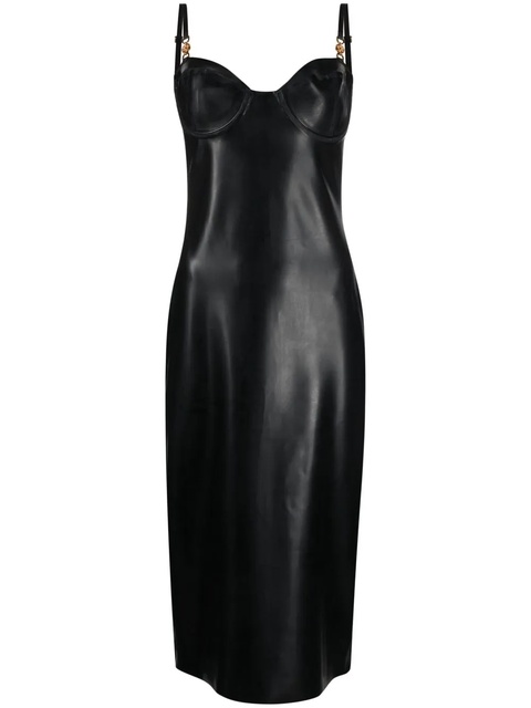 Versace sweetheart-neck sleeveless dress - Black - zdjęcie produktu nr 1