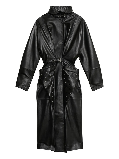 ISABEL MARANT Cesira coat - Black - zdjęcie produktu nr 1
