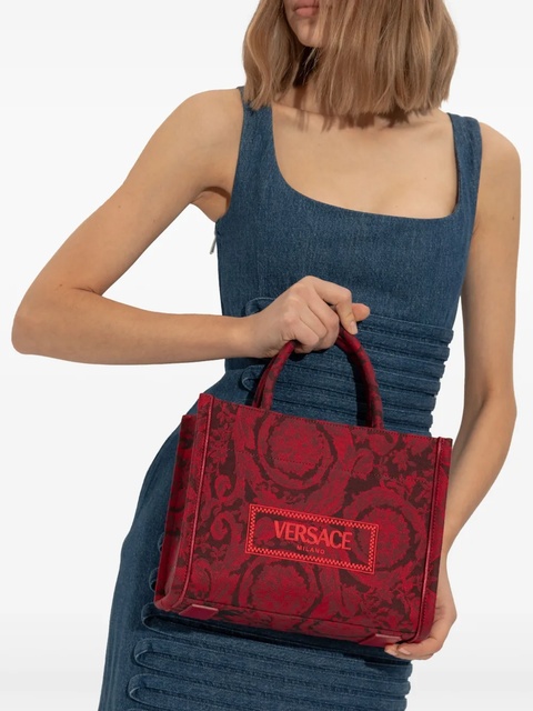 Versace medium Barocco Athena bag - Red - zdjęcie produktu nr 2