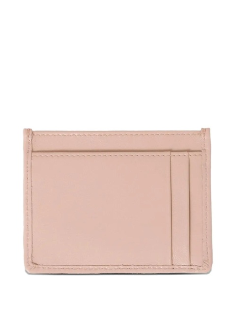 Miu Miu matelassé leather cardholder - Pink - zdjęcie produktu nr 2